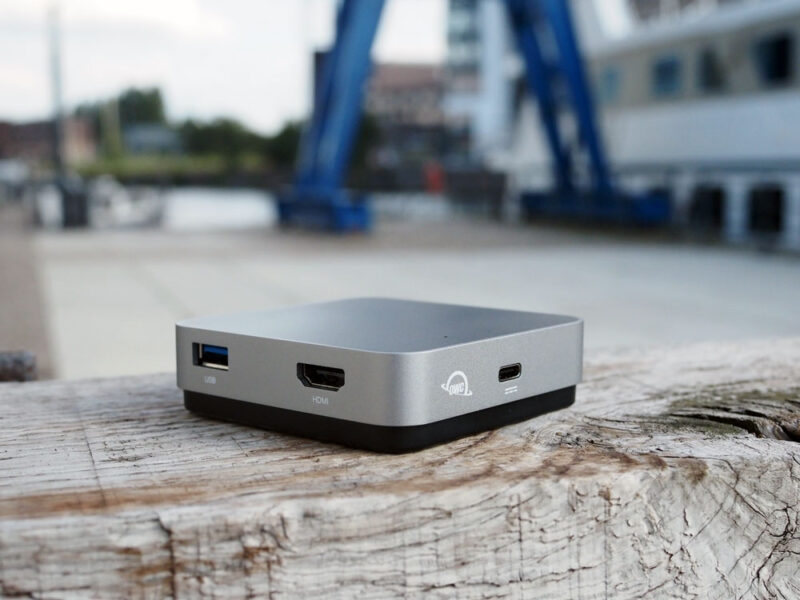 OWC Travel Dock USB-C space grey