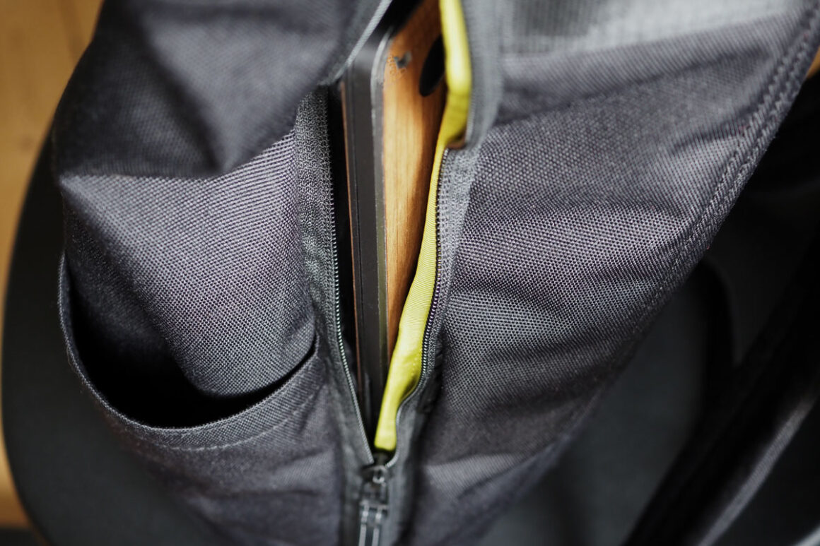 Timbuk2 Tuck Pack Rucksack Zugriff auf Laptopfach