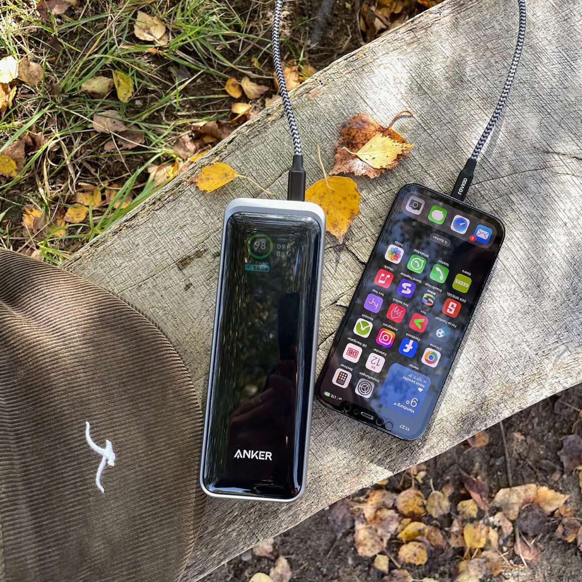 Anker Prime Powerbank im Outdooreinsatz